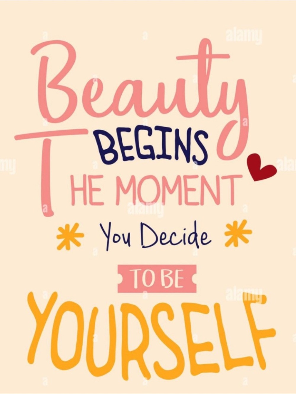 Pink & Yellow Women Skincare Poster-Inspired Print